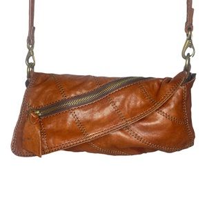 🍀 OMG 🍀 Lucky Brand Italian Leather Crossbody